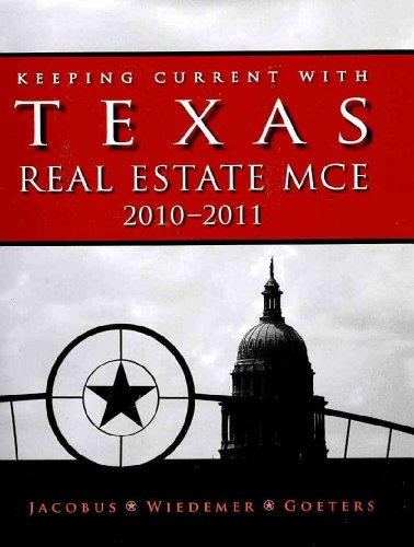 9780840058768: Keeping Current with Texas Real Estate MCE