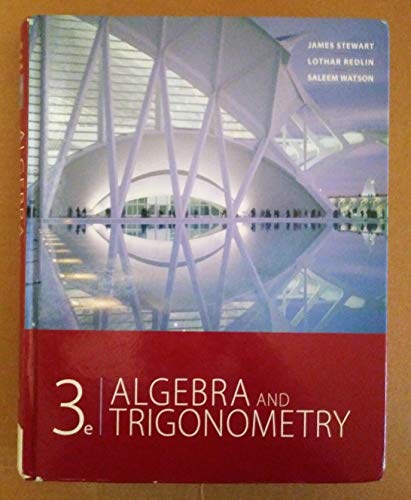 Stock image for Algebra and Trigonometry for sale by Books Unplugged