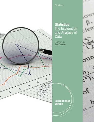 Stock image for Statistics: The Exploration & Analysis of Data for sale by Basi6 International