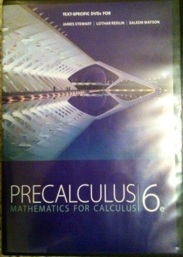 9780840068828: TEXT SPECIFIC DVD MATHEMATICS FOR CALCUL