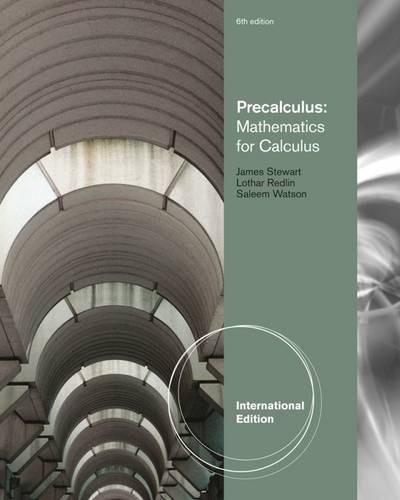 9780840068866: Precalculus: Mathematics for Calculus, International Edition