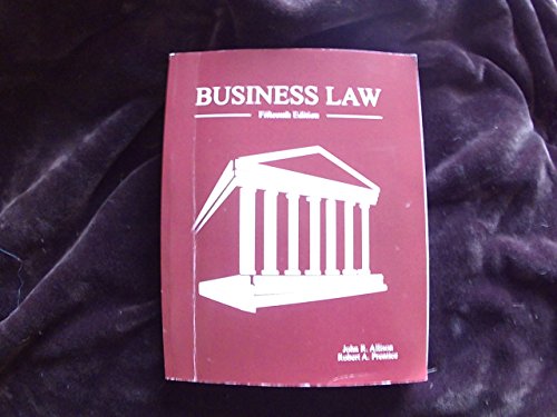 Stock image for Business Law UT Custom for sale by Wrigley Books