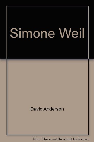 9780840100573: Simone Weil