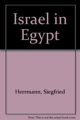 Beispielbild fr Israel in Egypt [Studies in Biblical Theology, Second Series 27] zum Verkauf von Windows Booksellers