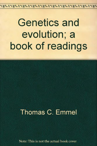 Imagen de archivo de Genetics and evolution; a book of readings a la venta por Kennys Bookstore