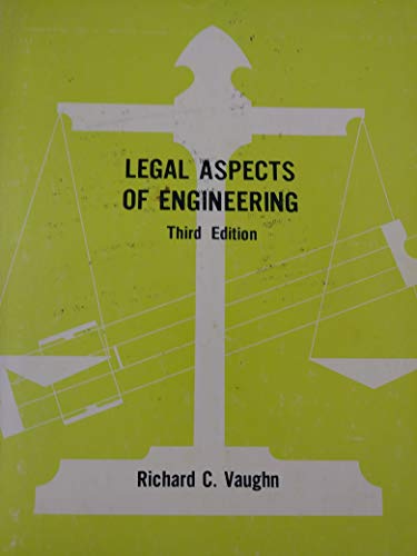 Stock image for Legal aspects of engineering for sale by HPB-Red