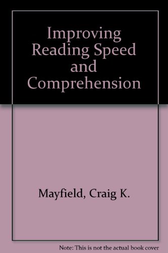 Beispielbild fr Improving Reading Speed and Comprehension zum Verkauf von Lexington Books Inc