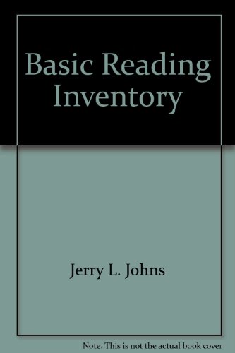 9780840334299: Basic Reading Inventory