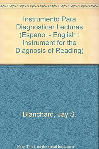 Stock image for Instrumento Para Diagnosticar Lecturas (Espanol - English : Instrument for the Diagnosis of Reading) for sale by Buyback Express
