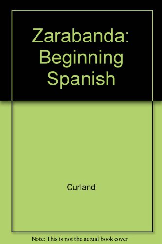9780840352552: Zarabanda Beginning Spanish