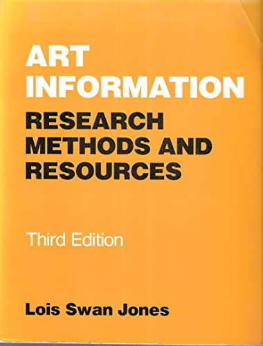 9780840357137: Art Information: Research Methods and Resources