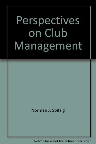 9780840366085: Perspectives on Club Management