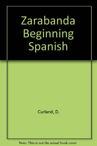 9780840368140: Zarabanda Beginning Spanish