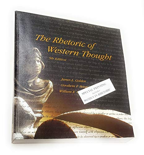 Stock image for The Rhetoric of Western Thought for sale by Isle of Books