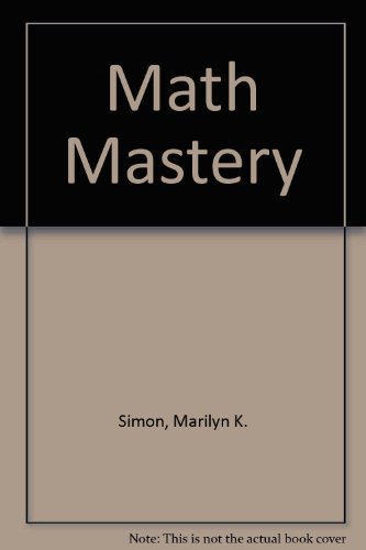 Stock image for Math Mastery for sale by Hawking Books