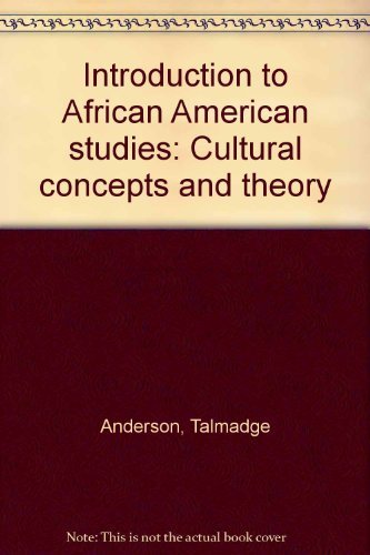 9780840382245: INTRODUCTION TO AFRICANAMERICAN STUDIES