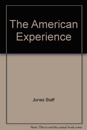 Stock image for AMERICAN EXPERIENCE for sale by Irish Booksellers