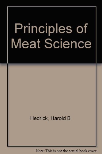 9780840384706: Principles of Meat Science