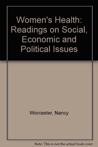 Stock image for Women's Health: Readings on Social, Economic and Political Issues for sale by HPB-Red