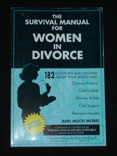 9780840397874: The Survival Manual for Women in Divorce: 182 Questions and Answers