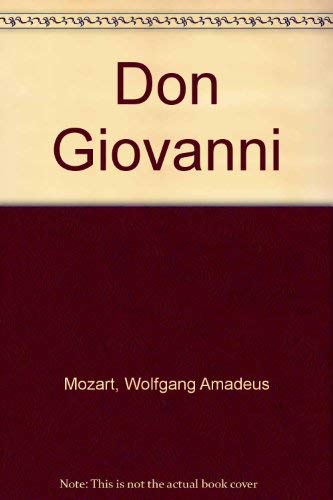 9780840502445: Don Giovanni