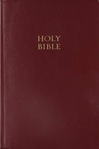 Beispielbild fr KJV Giant Print Bible 881 CBG Burgundy Imitation Leather zum Verkauf von Books From California
