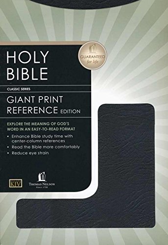 9780840704894: Holy Bible/Giant Print With Center-Column Reference Black 895I