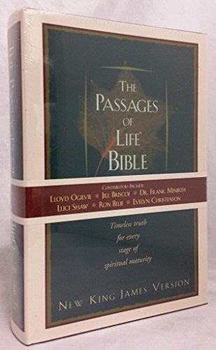 Imagen de archivo de The Passages of Life Bible (New King James Version) a la venta por Orphans Treasure Box