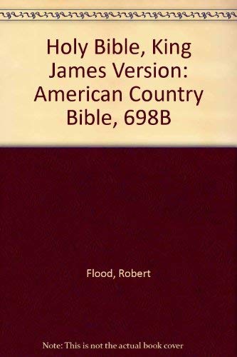 Beispielbild fr Holy Bible, King James Version: American Country Bible, 698B zum Verkauf von Wonder Book