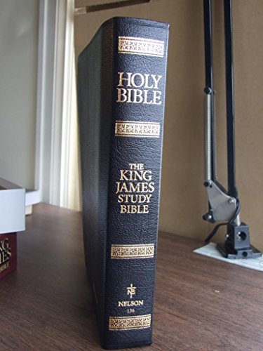 9780840706423: Holy Bible: King James Version, Black, Bonded Leather, Study Bible