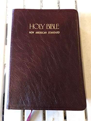 Holy Bible, New American Standard, Personal Size, Giant Print, No. 525Bgi, Burgundy Bonded Leather (9780840709875) by [???]