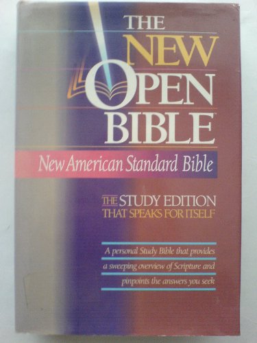 9780840709998: Holy Bible: The New Open Bible, Study Edition, New American Standard Bible, Burgundy Leatherflex