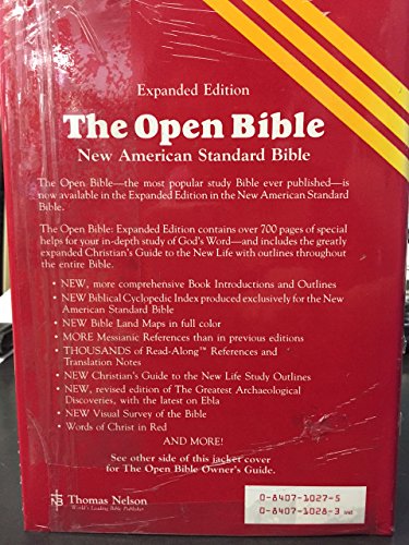 Stock image for New American Standard Bible: Containing the Old and New Testaments for sale by ThriftBooks-Dallas