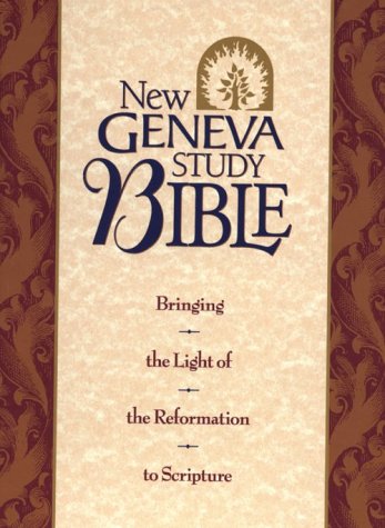 9780840711335: Holy Bible New Geneva Study/New King James Version//Black Bonded Leather (Style No 2995/Black)