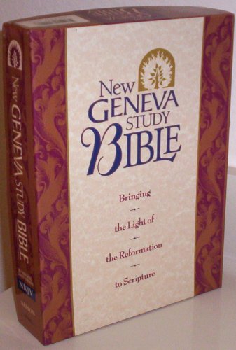 9780840711496: Holy Bible: New Geneva Study Bible, New King James Version, Burgundy Genuine Leather