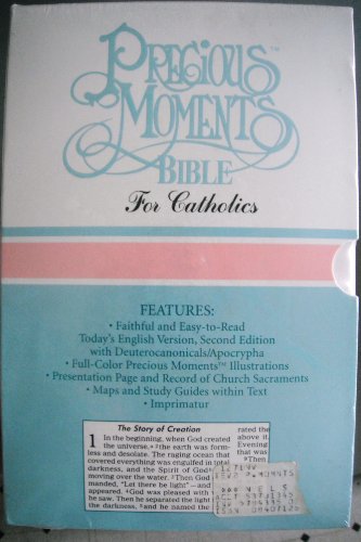 Beispielbild fr Todays English Version Precious Moments Bible for Catholics Violet Mist Leatherflex zum Verkauf von ThriftBooks-Dallas