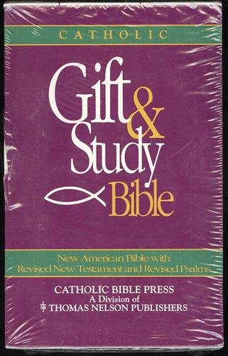 Beispielbild fr Catholic: Gift And Study Bible, New American Bible with Revised New Testament and Revised Psalms zum Verkauf von SecondSale