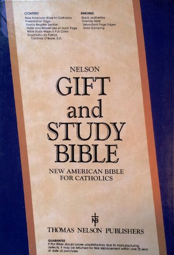 Beispielbild fr Holy Bible: New American, No. 9053, Gift and Study Bible, Black Leatherflex zum Verkauf von Better World Books
