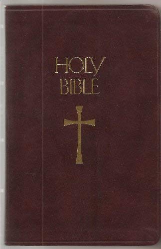 Stock image for First Communion Bible/New American Bible/Catholic/Burgundy Leatherflex/No. 9053Cbg for sale by SecondSale