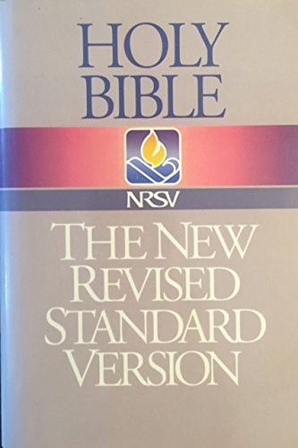 Imagen de archivo de Holy Bible: New Revised Standard Version/Black Letter Edition a la venta por Books of the Smoky Mountains