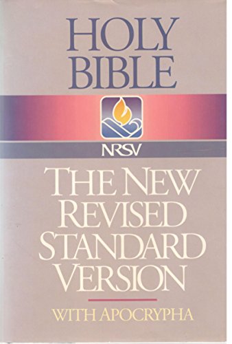 Beispielbild fr Holy Bible: New Revised Standard Version With Apocrypha/Deutercanonicals zum Verkauf von Jenson Books Inc