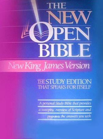 Stock image for Holy Bible: Open Bible, New King James Versionindexed for sale by Aardvark Rare Books