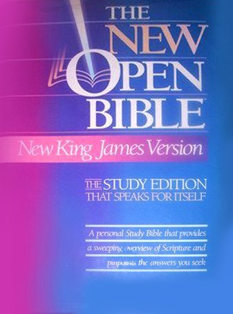 Stock image for The New Open Bible, Study Edition, New King James Version for sale by KuleliBooks