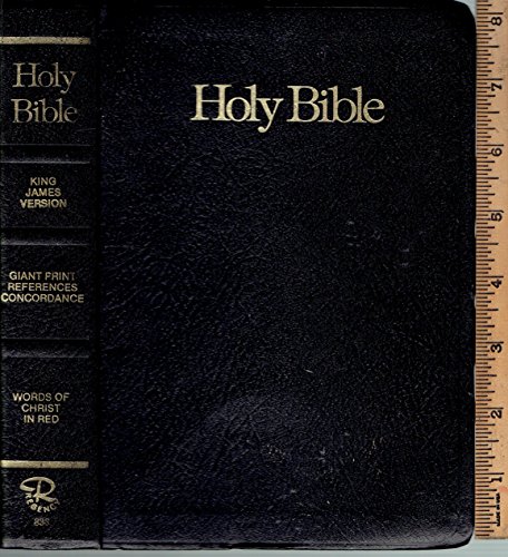 Stock image for Holy Bible, Nelson/Regency: Personal Size Giant Print, Reference Bible With Concordance : King James Version (NO 833) for sale by Wizard Books