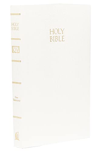 9780840717788: KJV, Vest Pocket New Testament, Leathersoft, White, Red Letter: Holy Bible, King James Version