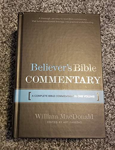 9780840719720: Believer's Bible Commentary: A Complete Bible Commentary in One Volume