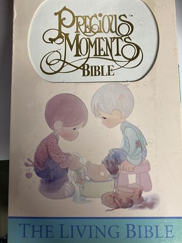 Stock image for The Holy Bible: Precious Moments Bible, the Living Bible White for sale by Idaho Youth Ranch Books