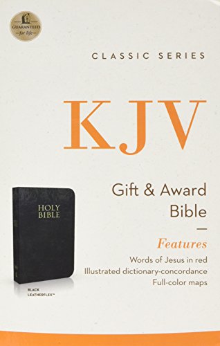 9780840726858: KJV, Gift and Award Bible, Imitation Leather, Black, Red Letter Edition