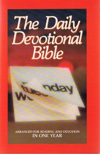 Beispielbild fr The Daily Devotional Bible: New King James Version With Daily Dev zum Verkauf von Hawking Books