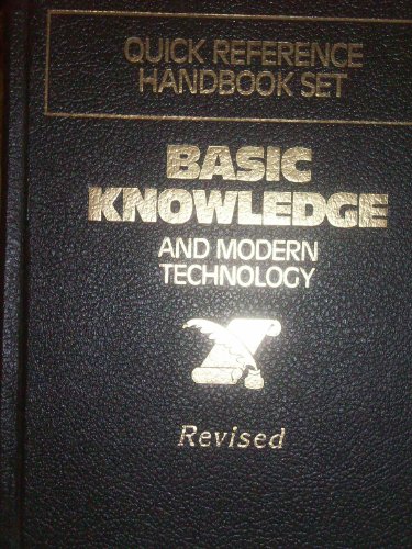 Beispielbild fr Basic Knowledge and Modern Technology (Quick Reference Handbook Set) zum Verkauf von TheJunkStore